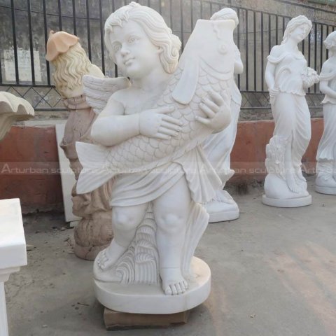 cherub garden ornaments