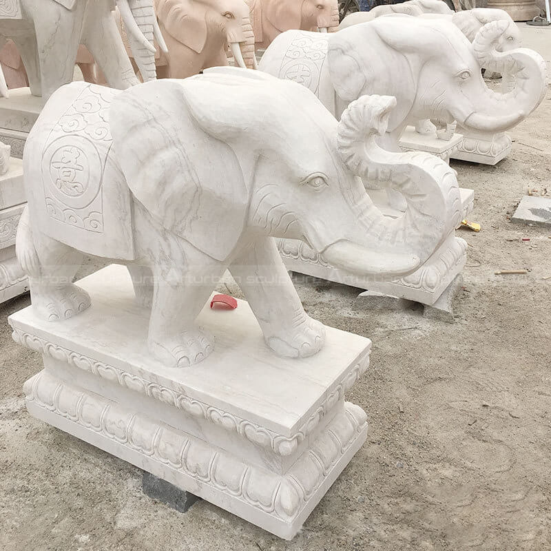 elephant stone statue for garden