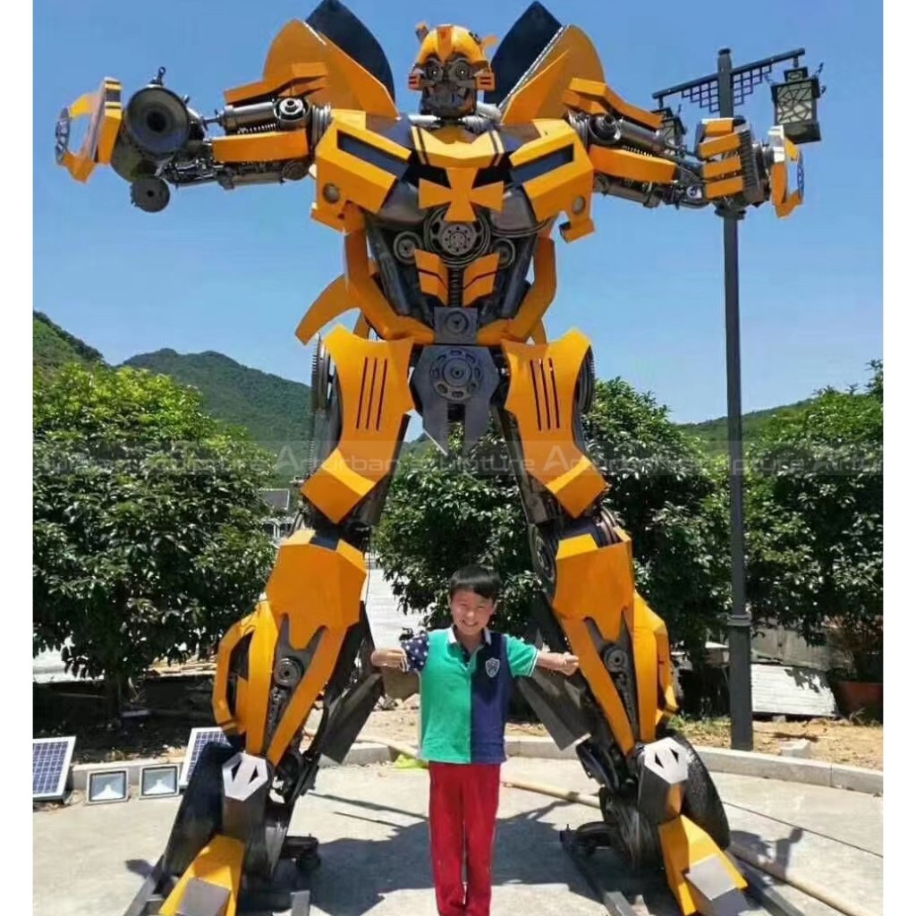 transformers bumblebee statue