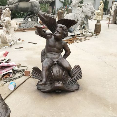 cherub sculpture