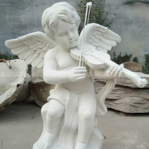 cherub statue