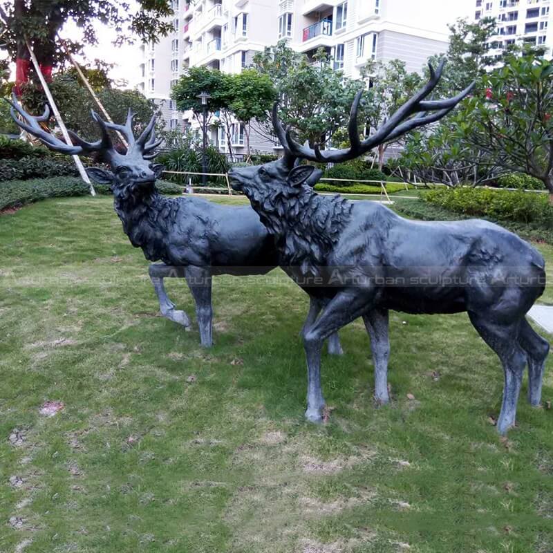  stag statue