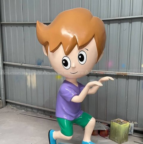 cartoon sculpture