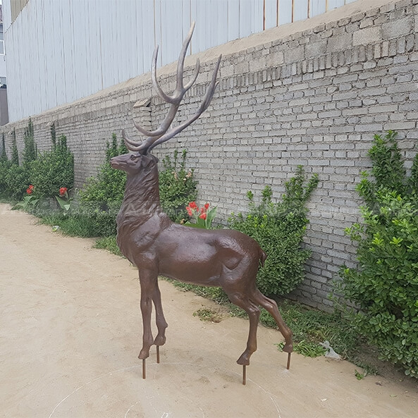 life size deer garden ornament