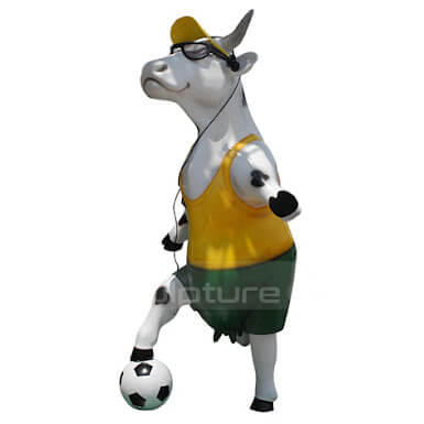 bull playing football