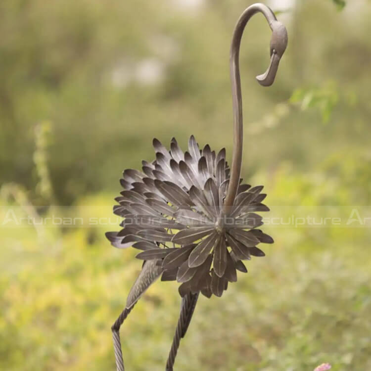 flamingo ornaments for garden