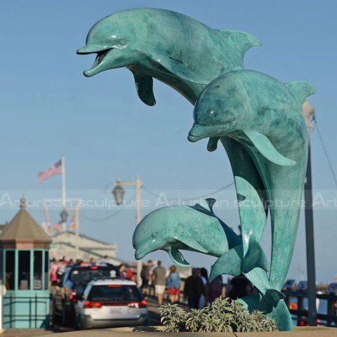 santa barbara dolphin fountain