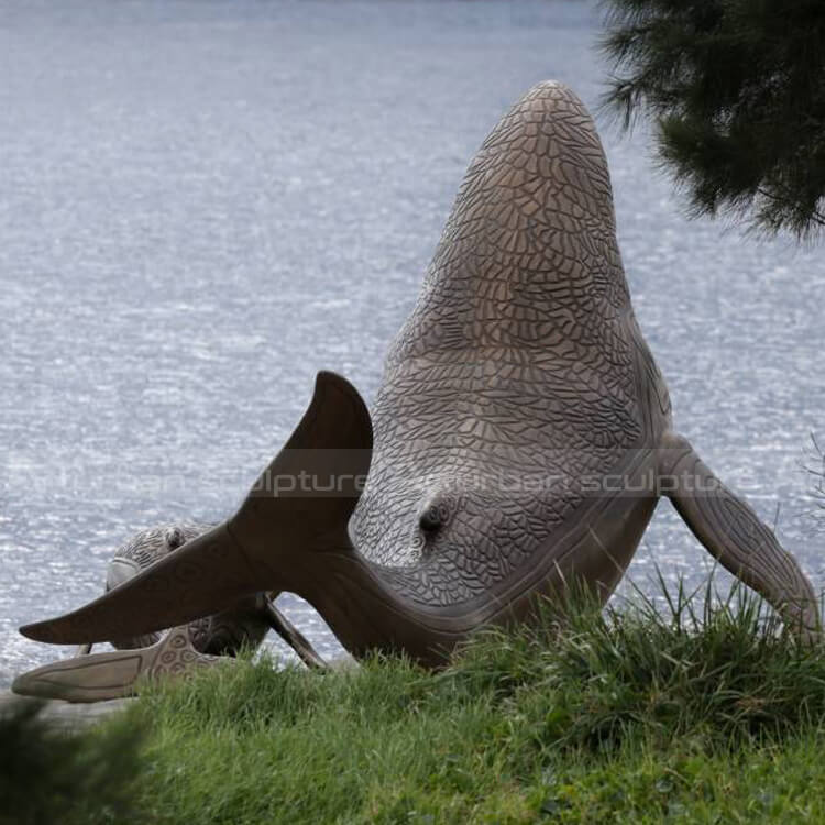 Whale Garden Sculpture