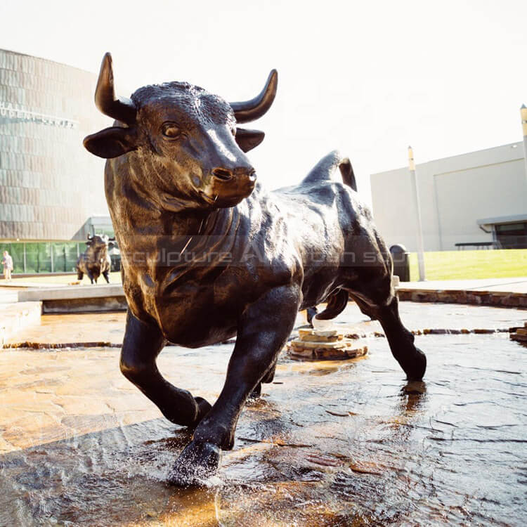 bronze bull statue for sale