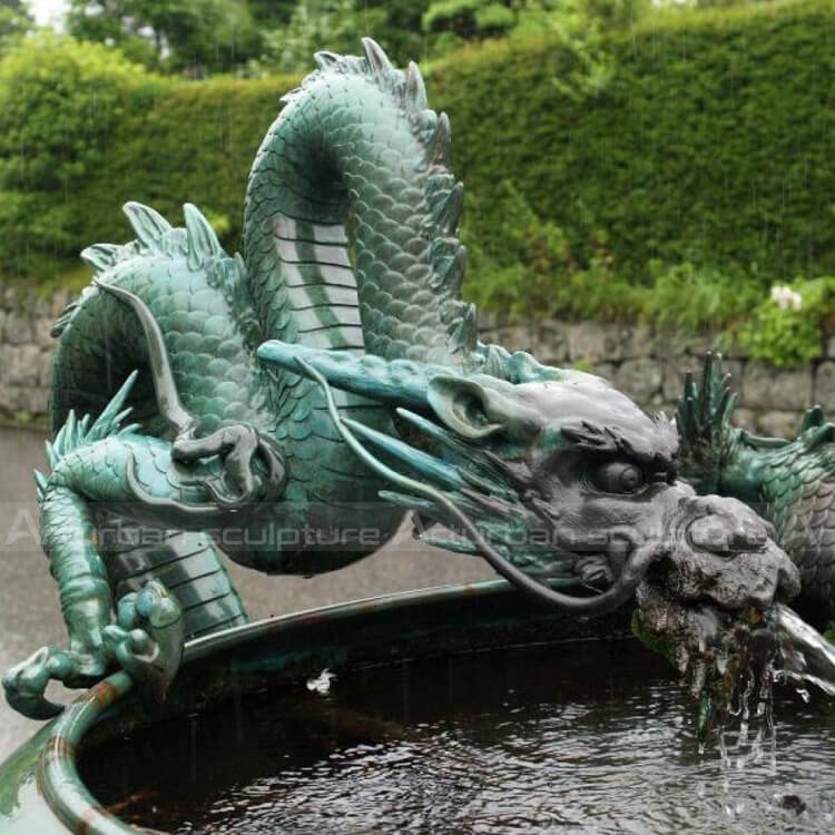 chinese dragon sculptures