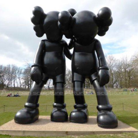 kaws companion sculpture