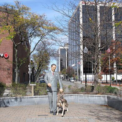 German Shepherd Sculpture