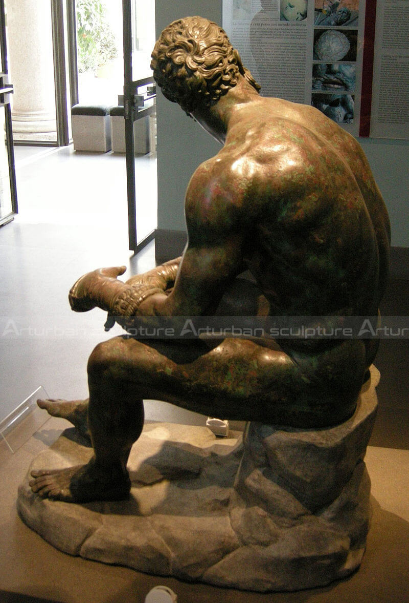 boxer at rest statue