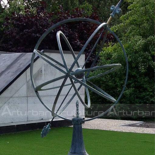 armillary garden sculpture