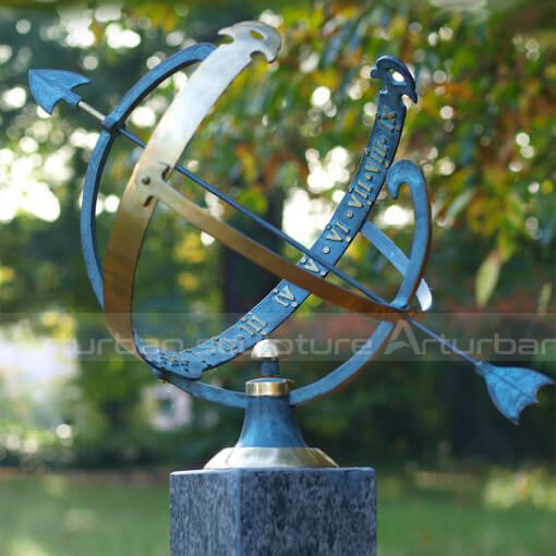 armillary garden sculpture