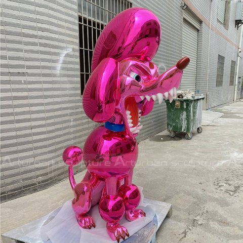 balloon poodle sculpture