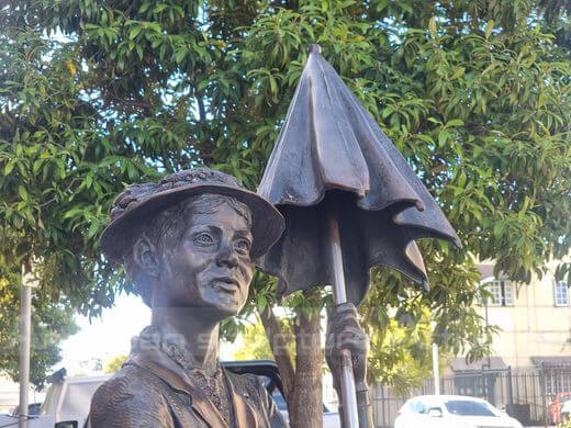 mary poppins statue