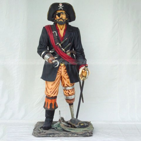 life size captain morgan statue