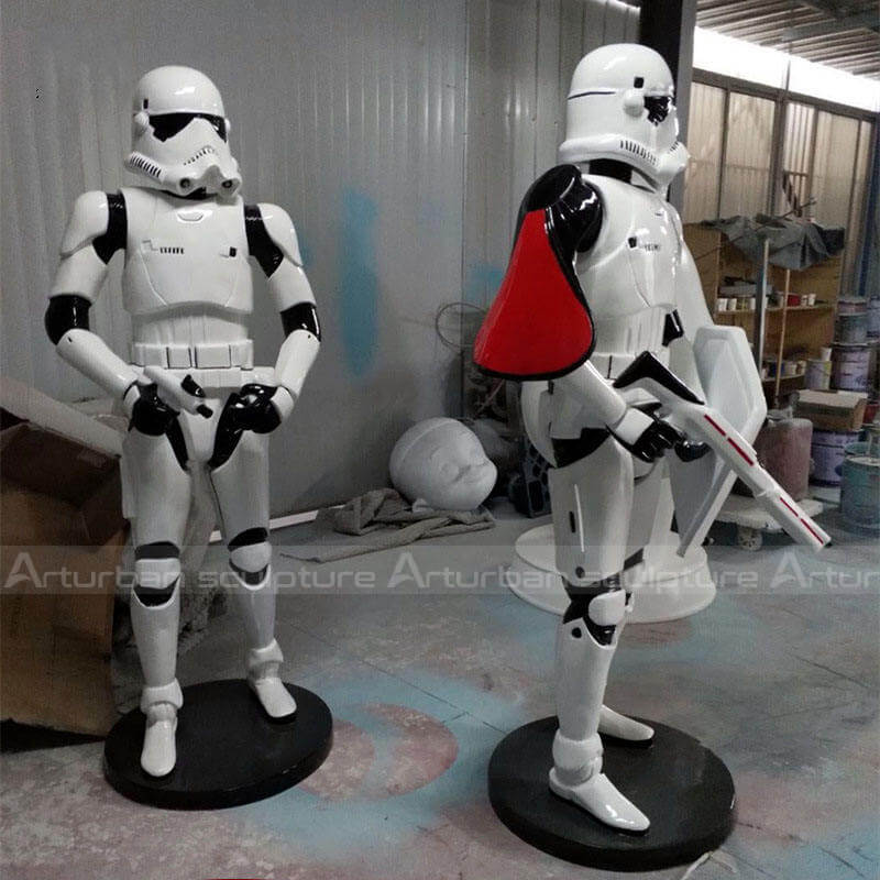 life size stormtrooper statue