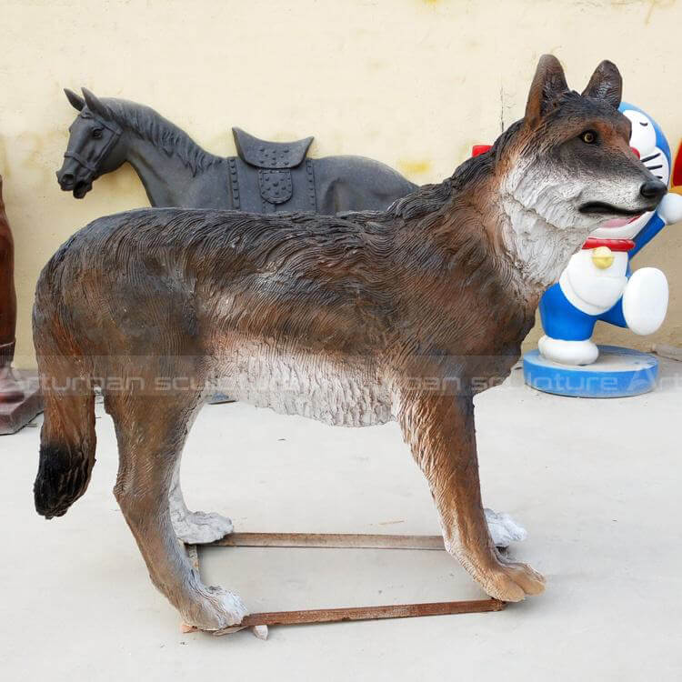 Wolf statues for sale