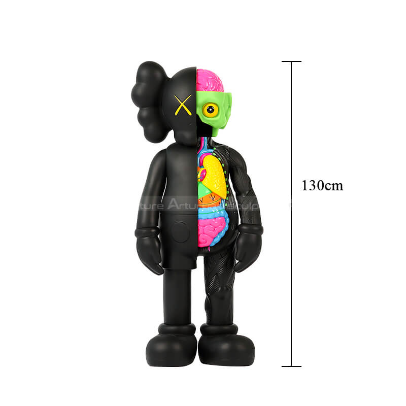 Kaws Skeleton Statue