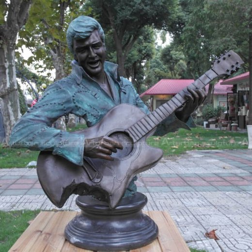 bust of elvis presley