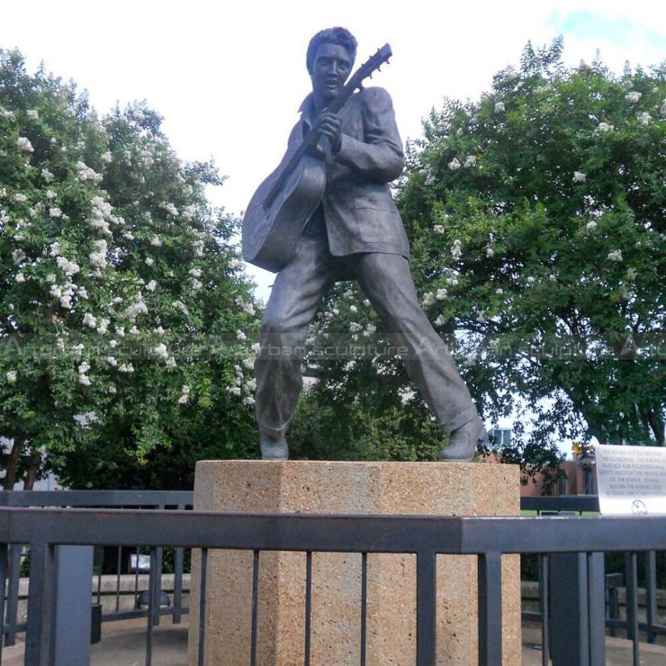 elvis presley sculpture