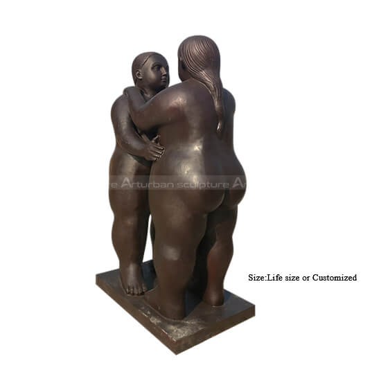 size of betero dancer sculpture