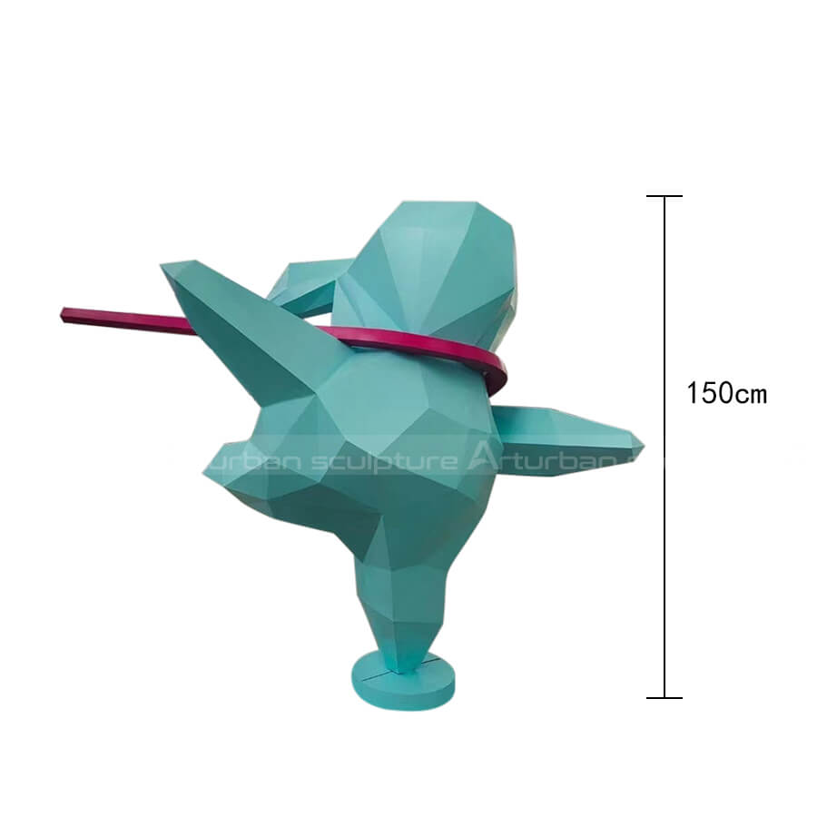 size of bunny statue