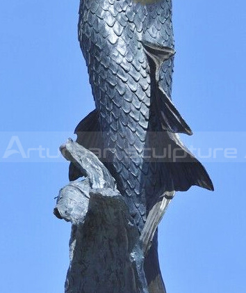 outdoor mermaid statue