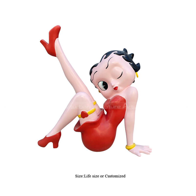 betty boop garden statue