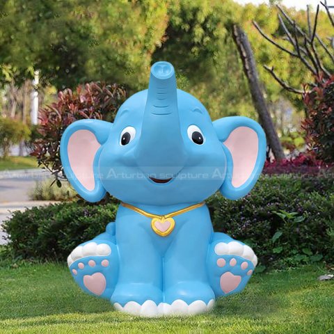 cute elephant statue