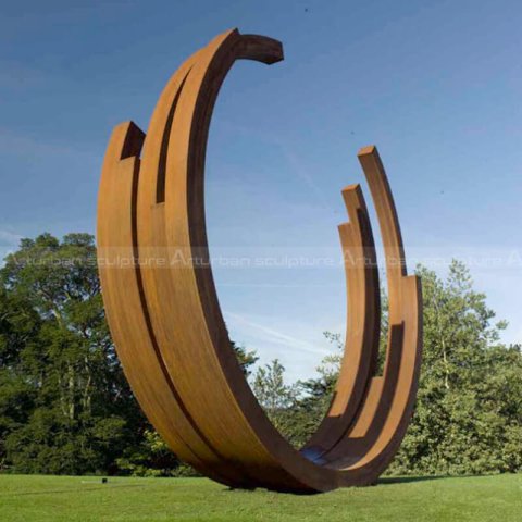 rusty metal sculptures