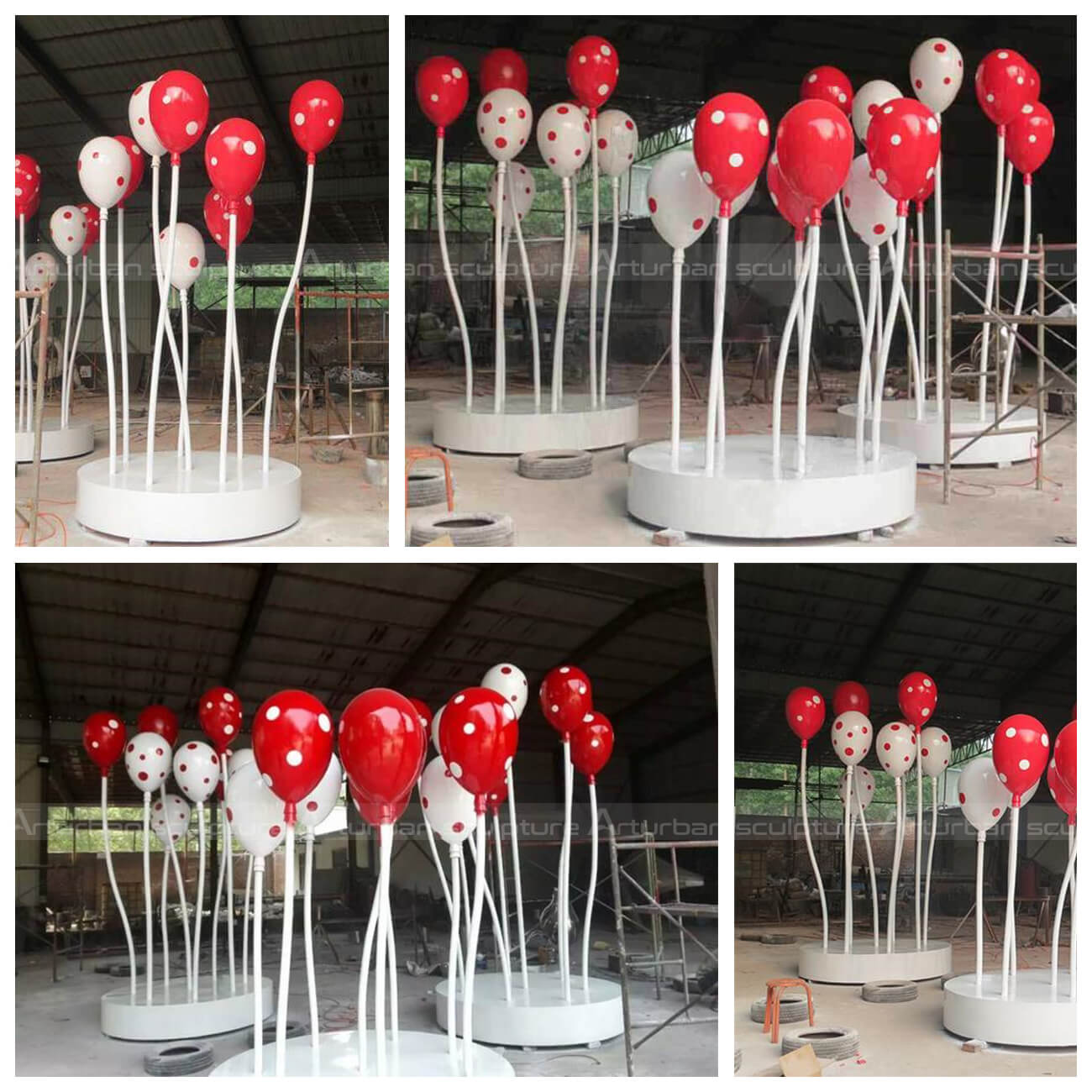 metal balloon sculptures