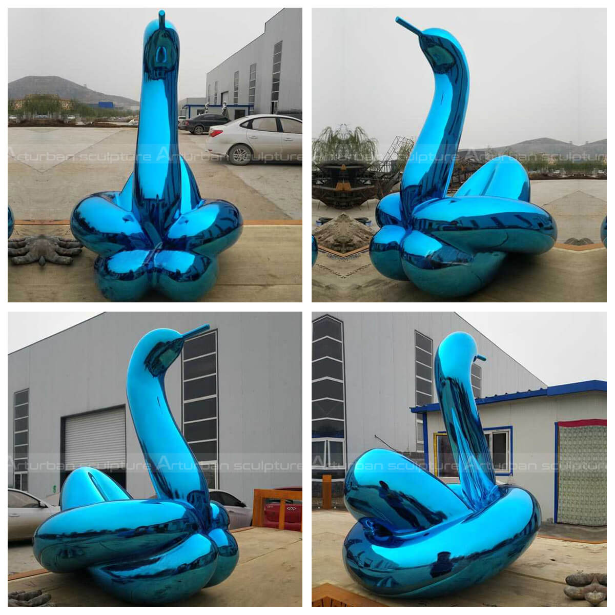 balloon swan jeff koons