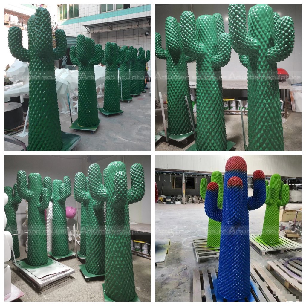 outdoor cactus sculpture