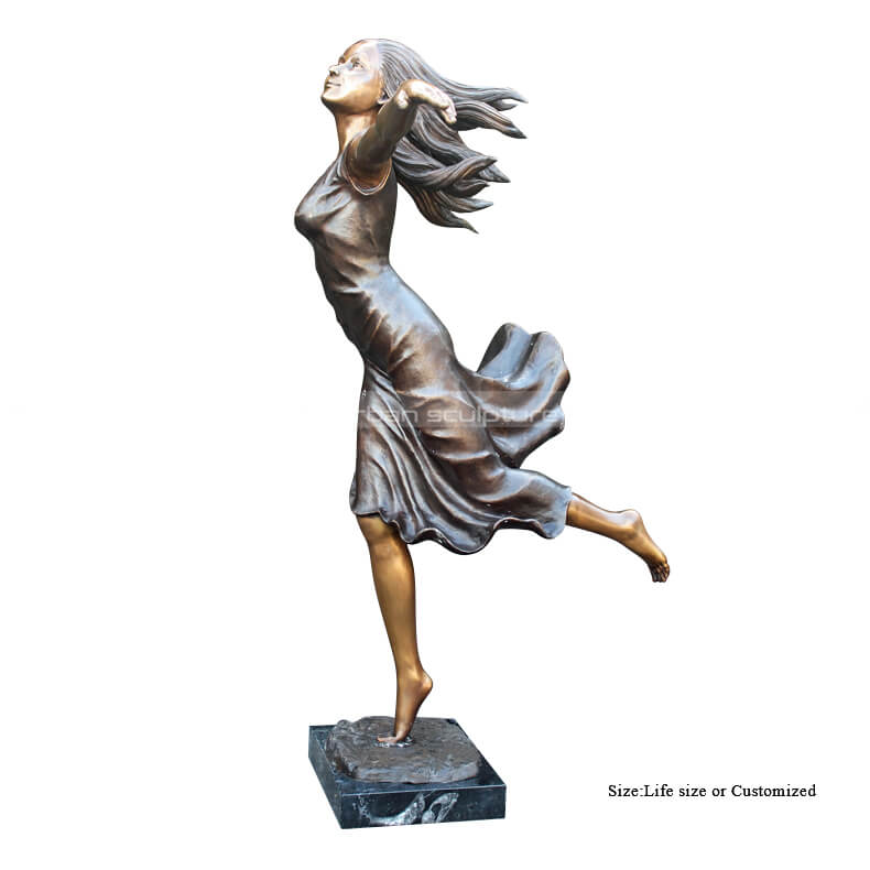 dancing woman sculpture