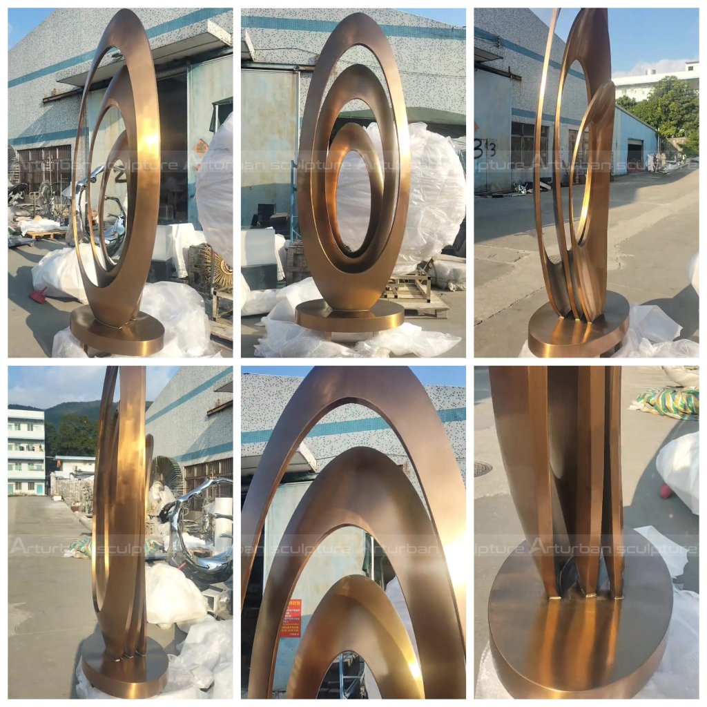 stainless steel art sculptures