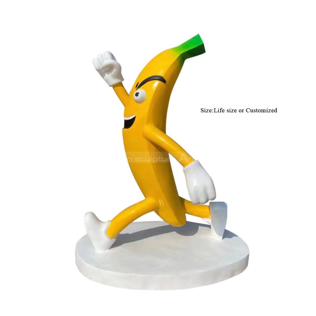 statue banana