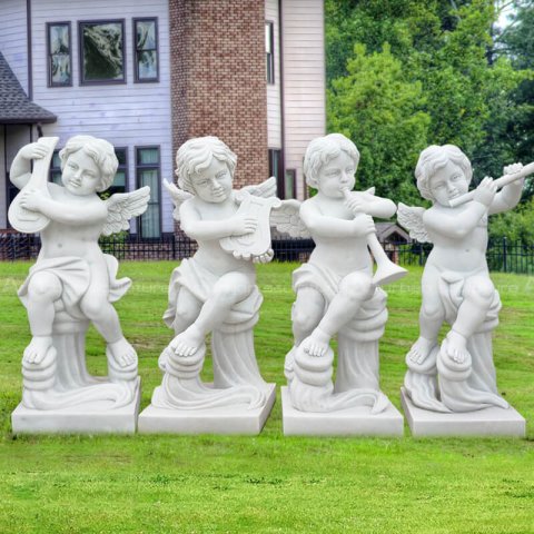 four seasons cherub statues