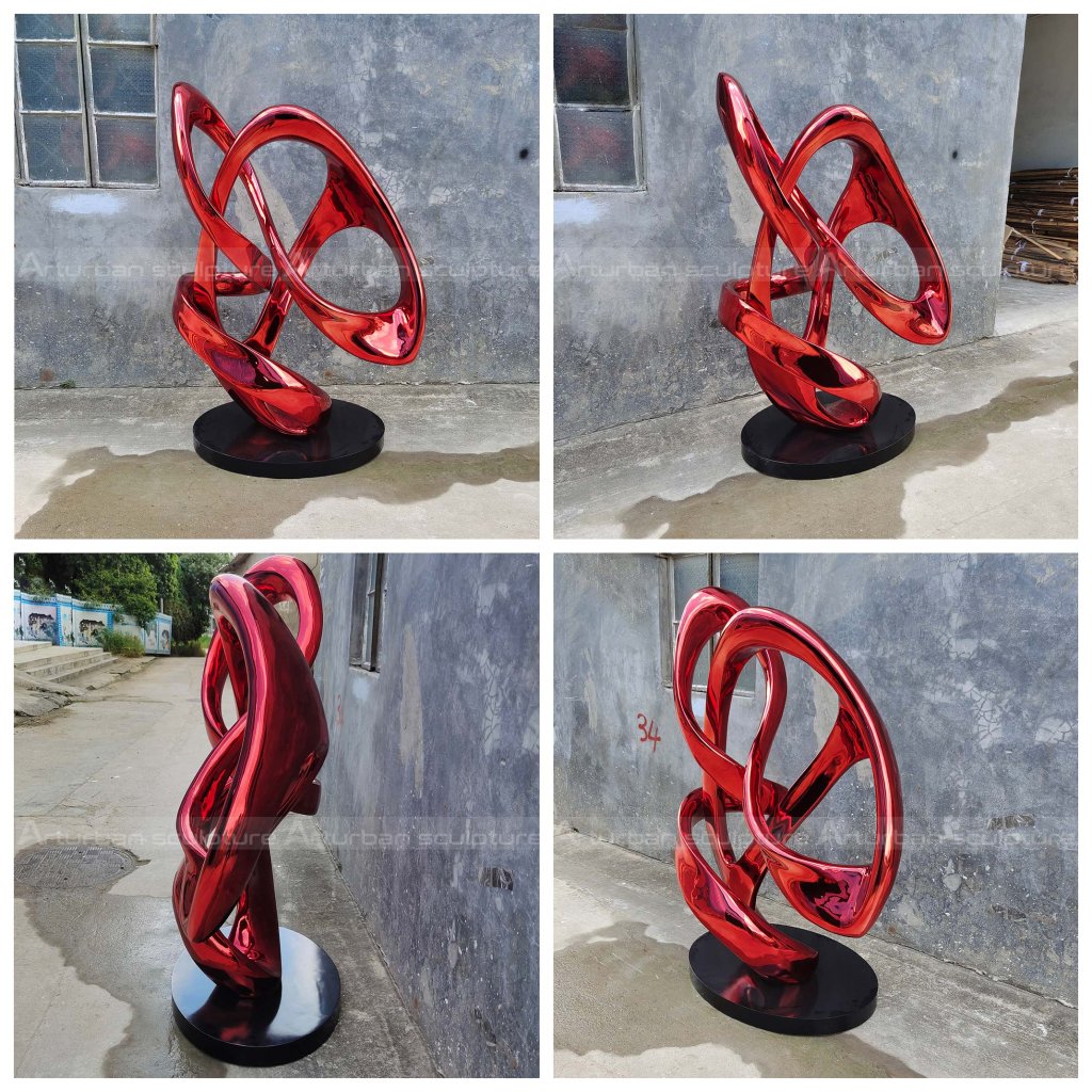 stainless steel outdoor art