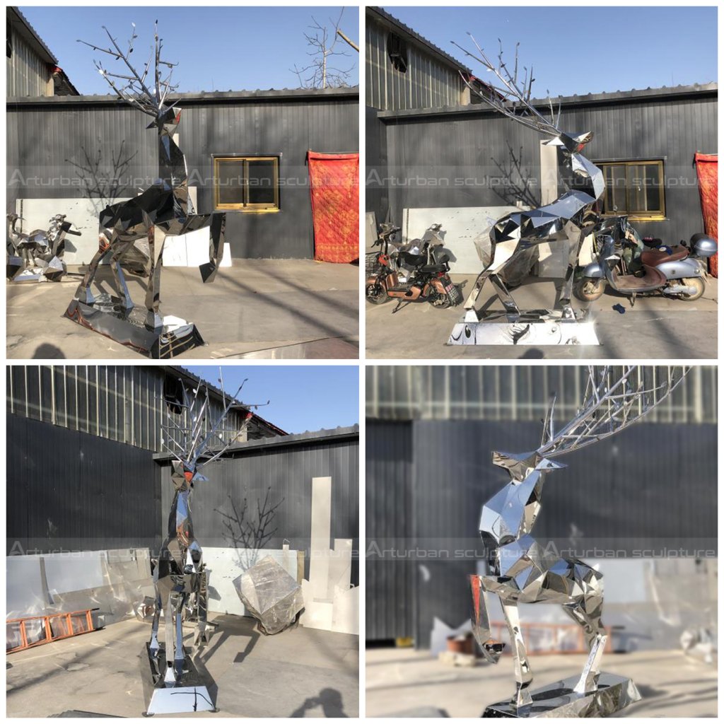 stainless steel deer