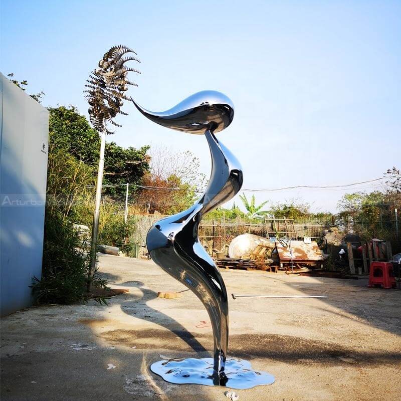 stainless steel sculpture for sale