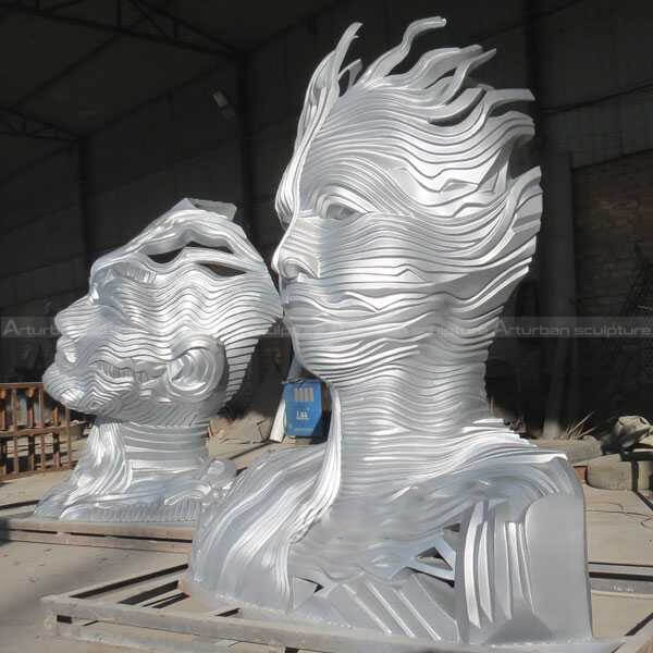 stainless steel sculpture