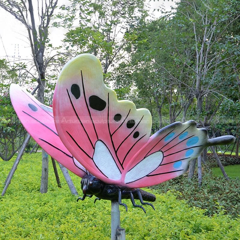 butterfly art sculpture