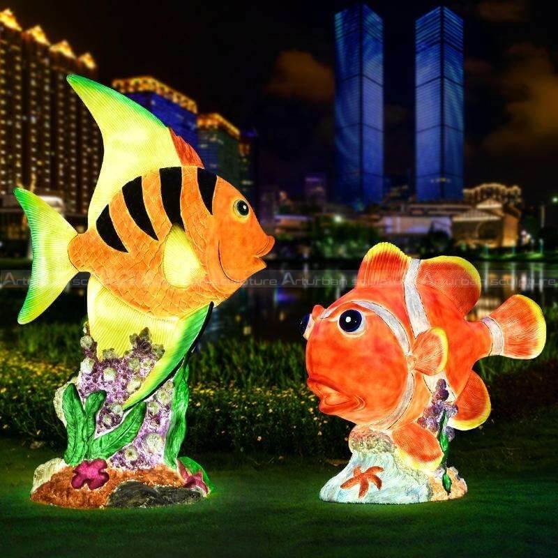 sea creature statues