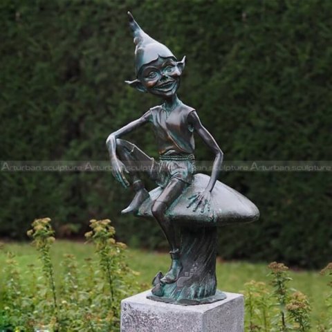 pixie garden statue