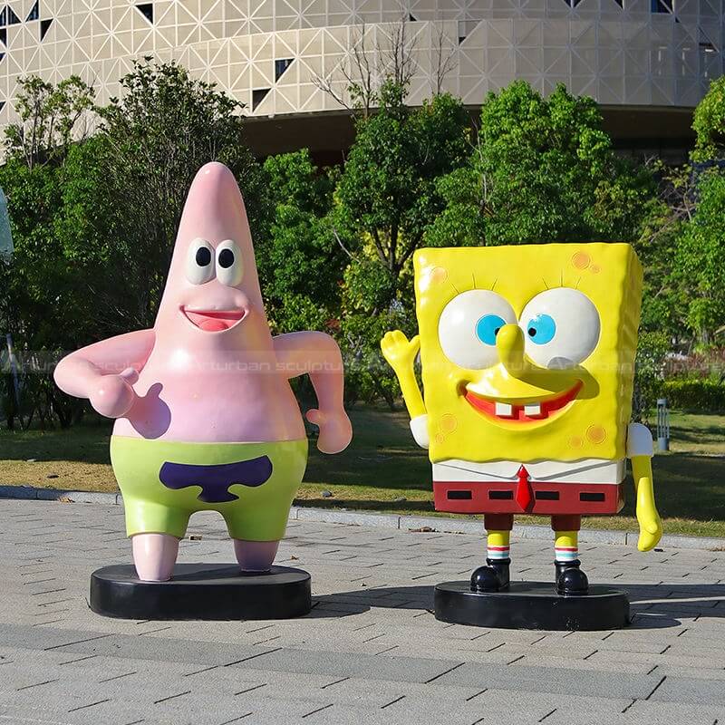 spongebob squarepants sculpture