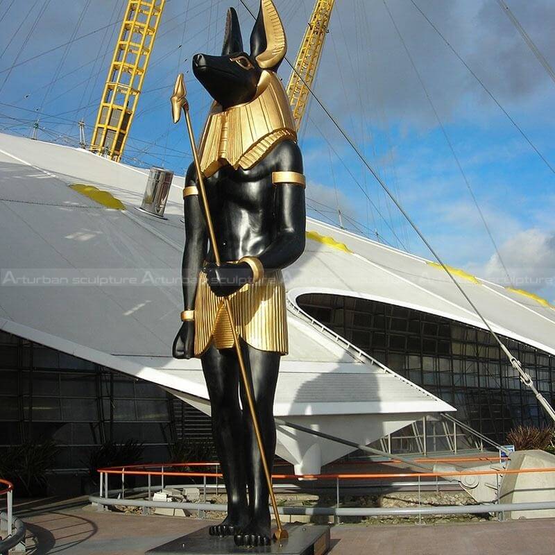 ancient anubis statue