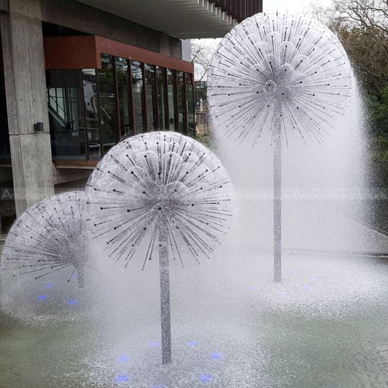 dandelion water fountain